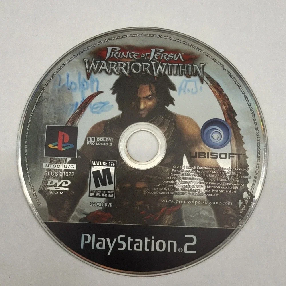 Prince of Persia Warrior Within Sony PlayStation 2 PS2 2004